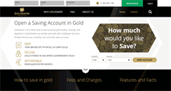 Desktop Screenshot of mygoldsaver.com